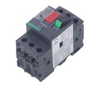 Disyuntor de Protección del Motor AC690V Termomagnético Manual con Botón Control Montaje en Rail 35mm para Varios Motores Industrial (GV2-ME10 4-6.3A)
