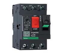 Disyuntor de protección del motor GV2ME01C-32C Arrancador de motor trifásico Protección contra sobrecarga y cortocircuito(GV2ME14C)