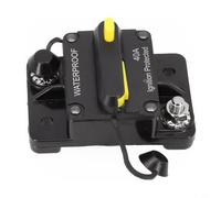 Disyuntor de reinicio manual, 30-300 A, 12-48 V CC, resistente al agua IP67, para coche, barco, camión y para caravana, conector M6 (40 A)