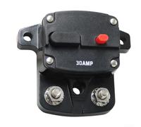 Disyuntor de reinicio manual de 300 A nominal para sistemas de CC 12 V 48 V con construcción y diseño impermeable para protección de circuito auxiliar