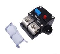 Disyuntor de reinicio manual de 300 A para aplicaciones de 12 V-48 V CC, carcasa resistente a la humedad para sistemas solares de camiones marinos RV
