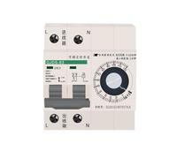 Disyuntor de temporización alta potencia, motor, bomba agua, ventilador, interruptor ajustable, retardo del disyuntor(Grey,2P-63A)