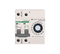 Disyuntor de temporización alta potencia, motor, bomba agua, ventilador, interruptor ajustable, retardo del disyuntor(Grey,2P-32A)