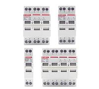 Disyuntor de transferencia manual de doble potencia MTS, 1P, 2P, 3P, 4P, 40A, 63A, con enclavamiento, interruptor de desconexión de aislamiento de riel DIN(63a,4)