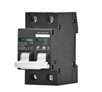 Disyuntor de voltaje 2P DC100V 150V 200V 250V 500V 1000V 16A 20A 25A 32A 40A 50A 63A Protector de batería de Panel Solar
