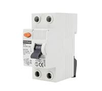 Disyuntor diferencial AC 2P 25A 30mA, protección contra sobrecargas y fugas, útil en instalaciones eléctricas residenciales e industriales.