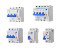Disyuntor diferencial RCBO NXBLE-63YH de 230 V, 30 mA, 100 mA, 300 mA, 16 A, 32 A, 63 A, 2 P, 3 P, 4 P(25A,2P)