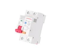 Disyuntor diferencial YCB6HLN-63 30 mA 1P N RCBO MCB 230 V 50/60 Hz Protección contra sobrecorriente (1 unidad)(32A)