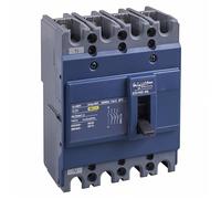 disyuntor Disyuntor eléctrico de caja moldeada EZD100E, for distribución Final, 3p, 4P, fijo, 15-100A, 1 ud.(4p,EZD100E 25a)
