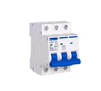 Disyuntor DZ47 de 1 a 4 polos, 3 A, 6 A, 10 A, 16 A, 20 A, 32 A, 40 A, 50 A, 63 A, 400 V, tipo C, minidisyuntor MCB, montaje en riel DIN 35 mm, capacidad corte, unidad(32A)