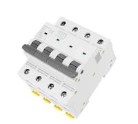 Disyuntor eléctrico GYM9-125 MCB 4P 80A 100A 125A CA Curva C Ancho 71,2 mm 400V 6KA 1 unidad(80A)