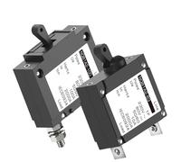 Disyuntor electromagnético hidráulico NQB1A2-100 (1 A-100 A, NQB1A2, 1 P, 2, 3, 4, unidad)(2P,6A)