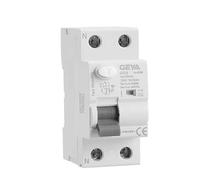 Disyuntor electromagnético súper inmunizado tipo RCD RCCB ELCB A-SI con retardo de tiempo (2P 63A 30mA)