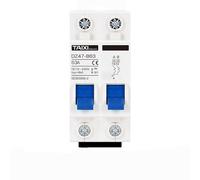 Disyuntor en miniatura 12V 24V DC 2P 125A 130A 16A reinicio fusible inversor Protector de batería aislador interruptor transferencia(B32A)