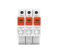 Disyuntor en Miniatura 3P 1000V 1200V 1500V DC PE Protección T2 MOV Luz indicadora Tipo Escudo 10~20kA 20~40kA Riel DIN 3.2kV(3P 1200V DC,10-20kA)