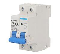 Disyuntor en miniatura de 1000 V CC 2P - 6 A C6 Interruptor de aire fotovoltaico para protección contra sobrecargas y cortocircuitos - Capacidad de ruptura 6 KA - Curva de disparo (C50)