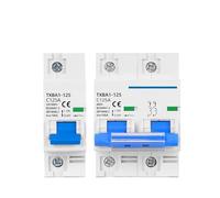 Disyuntor En Miniatura De CA, Interruptor De Aire De 230 V 80 A 100 A 125 A, Protección Contra Cortocircuitos De Sobrecarga, Capacidad De Ruptura Nominal 10 KA(1p,125A)
