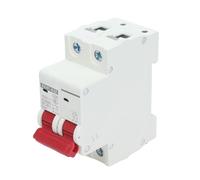 Disyuntor En Miniatura DZ47-63Z 2P DC 6A-63A, Montaje Carril DIN De 1000V, Interruptor Desconexión Solar PV, 40A Para Sistemas CC(16a)