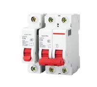 Disyuntor En Miniatura DZ47s MCB 1P/2P/3P/4P, 230/400V AC, Curva C, Capacidad De Ruptura 6kA, 50/60Hz, Montaje Carril DIN 35 Mm, Protección Contra Sobrecarga Y Cortocircuito, 6A-63A(4P,25A)