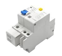 Disyuntor en miniatura for el hogar DZ47LE-63, interruptor de aire 1P/2P/3P/4P con Protector de fugas, puerta principal trifásica(4P,6A)