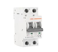 Disyuntor fotovoltaico solar de CC de 6 KA, 2 polos, 4 polos, 6 KA, 500 V, 1000 V, EKM1-63DC(4P 1000V DC,32A)