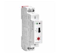 Disyuntor GRT8-LS Interruptor de escalera con riel DIN, temporizador de iluminación, 230 V CA, 16 A, 0,5-20 minutos de retardo de apagado, relé de luz.(GRT8-LM AC230V)