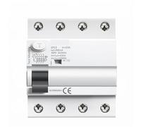 Disyuntor GYL9 AC, disyuntor diferencial electromagnético, 4 polos, 40 A, 63 A, 100 A, 1 unidad(30mA,4P 80A)