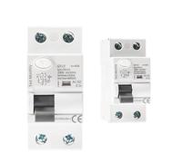 Disyuntor GYL9 Tipo AC RCD Disyuntor electromagnético ELCB RCCB 1P+N 25A 40A 63A 80A 100A RCD 30mA 100mA 300mA 1 ud.(300mA,2P 63A)