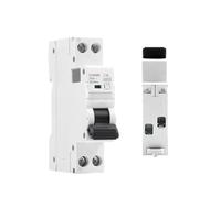 Disyuntor GYM9N 1P+N MCB 6A 10A 16A 20A 25A 32A 40A 220V CA 6KA Curva C Curva B(B Curve,6A)