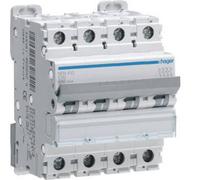 Disyuntor Hager - 4 polos - 25 A - 6 KA - Curva C - Tornillos/Tornillos