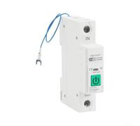Disyuntor inalámbrico inteligente con cable neutro, contador de | Monitoreo en tiempo real, protección contra sobrecargas, compatible con Alexa, programación del temporizador