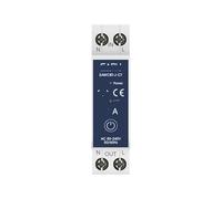 Disyuntor inteligente EAWCBT-J-CT 1P + N 63A temporizador energía eléctrica kilovatio hora voltaje amperímetro protector interruptor de control remoto por voz(16A)