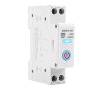 Disyuntor inteligente wifi 63A Tuya interruptor inteligente wifi Control por voz temporizada AC 230V interruptor control remoto compatible con Alexa Google Home GWS10-W1