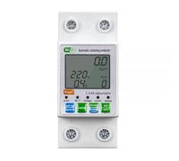 Disyuntor Inteligente WiFi de 63 A, Protector de Sobrevoltaje y Fuga a Tierra, Temporizador, Relé Dispositivo, Interruptor, Herramientas Eléctricas