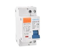 Disyuntor,Interruptor AutomáTico MagnetotéRmico 230V 1P + N 10A 16A 20A 25A 32A 40A 63A AC Tipo 30mA Disyuntor De Corriente Residual Fuga A Tierra RCD RCBO RCCB ELCB(40A)