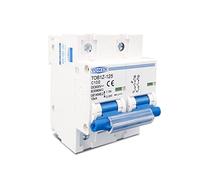 Disyuntor,Interruptor AutomáTico MagnetotéRmico 2P 100A 80A 125A DC MCB 600V Cortacircuitos For PV Sistema De Interruptor Principal La Batería(125A)