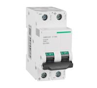 Disyuntor,Interruptor AutomáTico MagnetotéRmico 2P 1A 2A 3A 4A 6A 10A 16A 20A 25A 32A 40A 50A 63A DC Disyuntor En Miniatura Interruptor Aire Protección Contra Cortocircuitos Y Sobrecargas(10A)