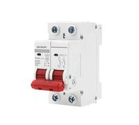 Disyuntor,Interruptor AutomáTico MagnetotéRmico 2P DC 1000V Mini interruptor solar 6A / 10A 16A 20A 25A 32A 40A 50A 63A MCB for Pavo Sistema(63A)