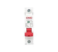 Disyuntor,Interruptor AutomáTico MagnetotéRmico CNC 1 Interruptor de circuito miniatura 8 mm MCB 1-4 Capacidad rotura del montaje en riel DIN POLE 1A / 3A 4A 6A 10A 16A 20A 25A 32A(40 A)