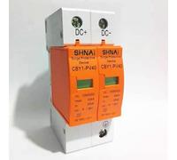 Disyuntor,Interruptor AutomáTico MagnetotéRmico Dispositivo de protección SPD DC 500V 800V 1000V 2P DC1000V 20KA ~ 40KA Protector polos Din Rail Raind baja tensión voltaje(DC1000V)