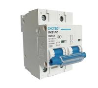 Disyuntor,Interruptor AutomáTico MagnetotéRmico Disyuntor De CC 1P 2P, 12 V, 24, 36, 48, 60, 72, 96, 120, Celdas Solares, Interruptor Batería RV, 100 A, 125, 150, 200, 250(2P,125A)