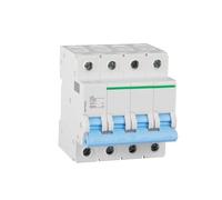Disyuntor,Interruptor AutomáTico MagnetotéRmico Disyuntor En Miniatura Interruptor De Aire Cuatro Polos LS8 4P C10A 16A 20A 25A 32A 40A 63A 6kA LS8F18432G LS8F18416G(20A)