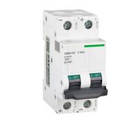 Disyuntor,Interruptor AutomáTico MagnetotéRmico IC65N-DC MCB 2P DC Disyuntor En Miniatura C 1A 2A 3A 4A 6A 8A 10A 16A 20A 25A 32A 40A 50A 63A 80Aa(8A)