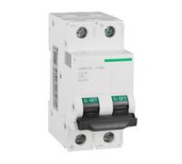 Disyuntor,Interruptor AutomáTico MagnetotéRmico Interruptor De Aire Tipo Riel C65N-DC 1P 2P A9, Circuito Miniatura CC For Energía Solar Doméstica, MCB 32 A, 40, 50 Y 63(1P,63A)