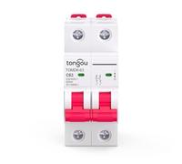 Disyuntor,Interruptor AutomáTico MagnetotéRmico Tipo B MCB CA 2 polos 1A 6A 10A 16A 25A 32A 40A 63A 36mm Mini disyuntor 4.5KA 50/60HZ 110V/230V/400V(2p 50A)