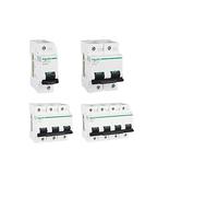 disyuntor, Interruptor automático pequeño A9 C120H Tipo C 1 2 3 4P de un solo paso y alta corriente(100A,3P)