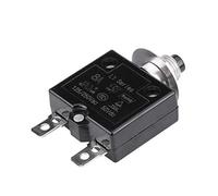Disyuntor, Interruptor de protección térmica, Interruptor de reinicio, Interruptor térmico de 8 A con reinicio Manual, protección contra sobrecorriente y sobrecarga, 50 V, CA 125-250 V, 50/60 Hz