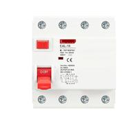 Disyuntor Interruptor diferencial (RCCB) 2P 4P 10/30/100/300 mA tipo A RCD ELCB de corriente residual electromagnética