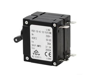 Disyuntor magnético hidráulico, para sistemas de CA 250V/415V y DC 80V, para UPS, automatización industrial, engranaje de telecomunicaciones