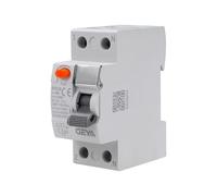 Disyuntor Magnetotermico 40a 30ma Interruptor de corriente residual 2 polos RCCB Disyuntor diferencial AC 220V interruptor 2P 40A interruptor de protección GYL10-2P-40A-0.03A.